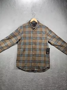 Vans Skatecore braun blau kariert Morris Herren Langarm Flanell Hemd Street - Bild 1 von 16