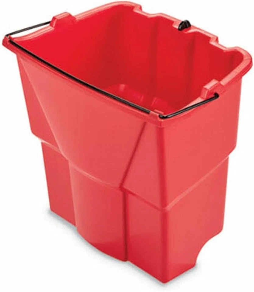 Rubbermaid 2064907 WaveBrake Square Dirty Water Bucket 18 Quart Capacity