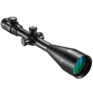 Barska 6-24x60 Swat Riflescope Mil-Dot IR Reticle Weaver Rings Mount AC10700 - Picture 1 of 5