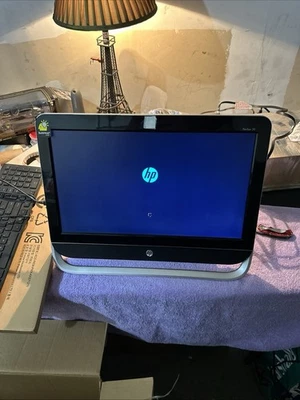 HP Pavilion 20 All-in-One PC – 20” Desktop w/ Power Cord, Mouse & Keyboard - Image 1 of 4