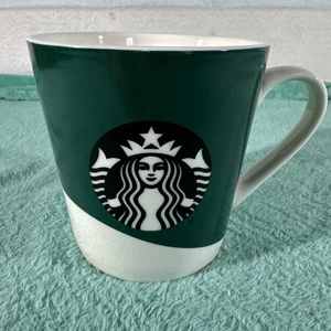 Starbucks 18 oz Siren Green & White Dip Kaffeebecher Teetasse Meerjungfrau 2019 - Bild 1 von 6