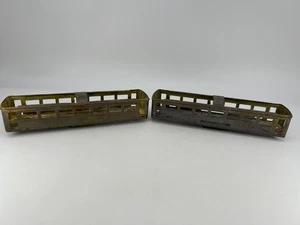 Spur O Trolley Straßenwagen Karosserierahmen Messing Teile Reparatur 2 Stück schlecht - Bild 1 von 10