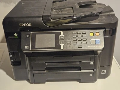 Epson Workforce Wf-3640 All In One Inkjet Printer Needs Repair - Image 1 of 4