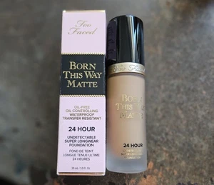 Too Faced GOLDEN Born This Way Matte 24 Hr Waterproof Longwear Foundation 1oz - Picture 1 of 4