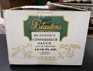 RARISSIMA salsa Blanton's Connoisseur fine anni 2000 16 oz. Scatola astuccio SOLO UNO CONOSCIUTO - Foto 1 di 8