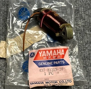 NOS Yamaha 1974-75 DT100 Magneto Stator Lighting Coil #1 437-81313-20 - Bild 1 von 2