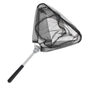 Folding Fishing Landing Net Portable Fishing Dip Net For Fly Fishing Trout Bass - Picture 1 of 7