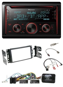 Pioneer 2DIN DAB Lenkrad Bluetooth USB CD Autoradio für Jeep Grand Cherokee 2011 - Bild 1 von 9