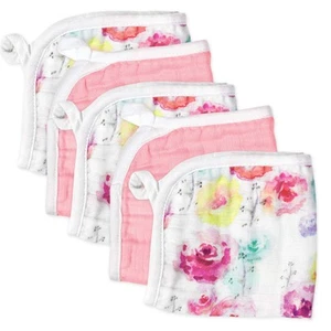 unisex baby Organic Cotton Washcloth Multi-Pack Winter Accessory Set, 5-Pack ... - Picture 1 of 5
