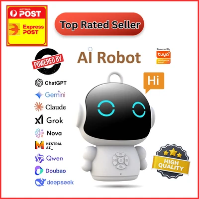 Smart AI Robot WiFi Early Education Toys Children Speech Recognition Learning - Image 1 of 4