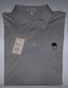 Polo golf PETER MILLAR SUMMER COMFORT sgabello da bar sport sputi chiclets XL - Foto 1 di 8