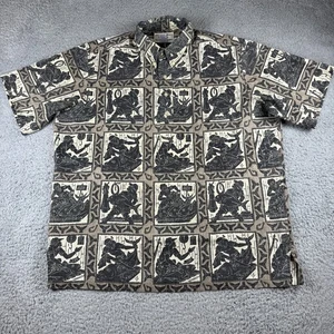 Dietrich Varez Collection Reyn Spooner Men's XL Shirt Ahi Tuna Fish EUC - Picture 1 of 6
