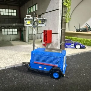 Diorama 1/64 Scale Mobile Lighting Machine Model Car Garage Scene Display Models - Picture 1 of 21