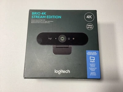 Logitech 960-001194 809012 Webcam BRIO Stream STREAM, 60 fps, 1080p, USB 3.0 - Bild 1 von 3