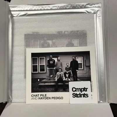 Chat Pile and Hayden Pedigo - In The Earth Again - Deluxe Oxblood Vinyl - Image 1 of 4