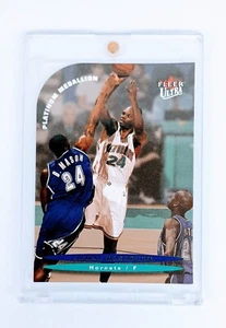 PLATINUM MEDALLION 2003-04 FLEER ULTRA JAMAL MASHBURN CHARLOTTE HORNETS SP RARE - Picture 1 of 2