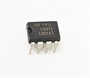 2 pieces  L5971 | 1.5A STEP DOWN SWITCHING REGULATOR | DIP8 | 6.5V - 28V | STM - Picture 1 of 6