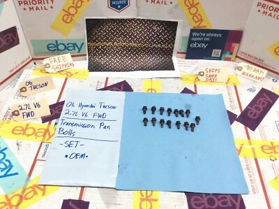 2005 2006 2007 2008 年 2009 年 HYUNDAI TUCSON 2.7 升 V6 FWD 变速器盘螺栓(套装) — 第 1/4 张图片