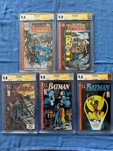 Lonely Place of Dying set - DC -CGC SS 9.8 - Batman 440 441 442 New Titans 60 61 - Picture 1 of 12