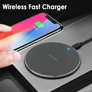 4 Wireless Chargers Qi 10W/7.5W/5W Fast Charger for iPhone 8-11 Pro Max Android - Picture 1 of 1