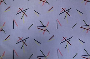 Patchworkstoff (€18/m²) 0,3m Muster Mikado Stäbchen 1,1m breit - Bild 1 von 1