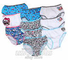 New Girls 10 piece Disney Frozen Monster High Panties Underwear 6 8 