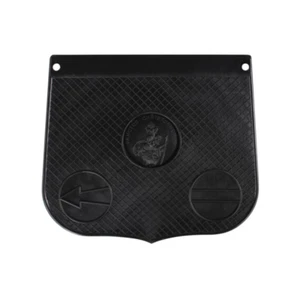 St Christopher Mud Flap Black Scooter Moped Part - Picture 1 of 1