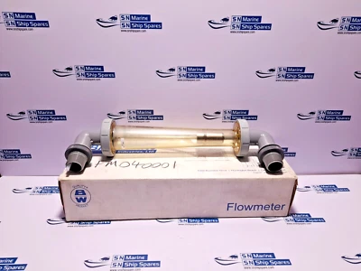Blue-White F-451 Flowmeter F-451004LHNE H2O Inc H2-FM040001 - Image 1 of 4
