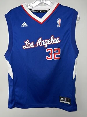 Camiseta deportiva juvenil de los Angeles Clippers Adidas Blake Griffin #32 NBA talla L azul VER Foto 1 de 4