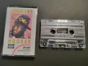 JOHN LEE HOOKER BOOM BOOM CASSETTE ORIGINAL TESTED SUPER CLEAN - Imagen 1 de 2