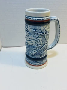Avon Flying Classics Mini Ceramic Stein mug 1982 Brazil-  5.5" X 4" - Picture 1 of 5