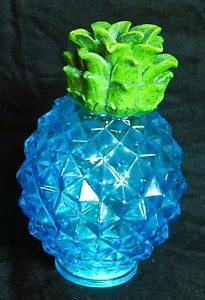 Beautiful Blue 1990's Pineapple Night Light Will Add Beauty Anywhere SE150 - Picture 1 of 7