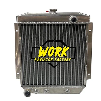 Radiador completo de aluminio para Ford Customline V8 1954 1955 1956 V8 3,9 4,2 4,4 4,8 L Foto 1 de 4