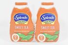 2 Splenda Sweet Tea Liquid Water Enhancer Kosher 3.11Floz 07/10/2024