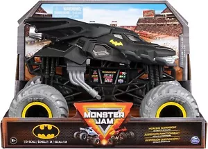 Monster Jam Official Batman Monster Truck Collector DieCast Vehicle 124 Scale Ki - Picture 1 of 10