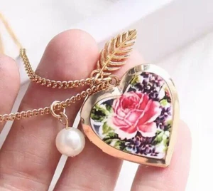 Gifts for her Wife Love you photo LOCKET Christmas Birthday presents Romantic - Picture 1 of 9
