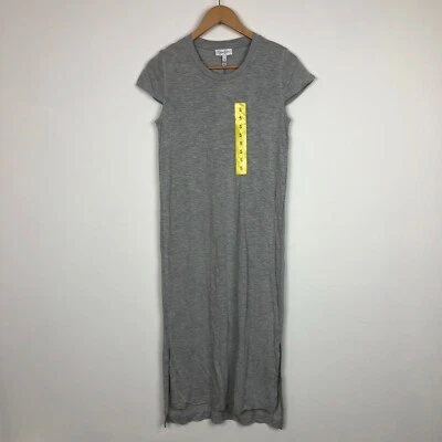NWT Jessica Simpson Women's Midi T Shirt Dress Light Heather Gray Size Small - Image 1 of 4