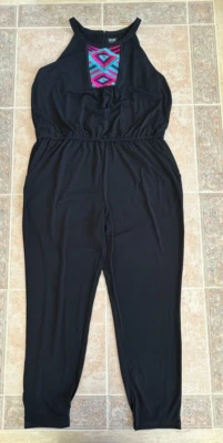 Mono halter bordado Nicole By Nicole Miller usado una vez para mujer talla XL Foto 1 de 4