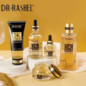 Dr Rashel 24k Gold Radiance & Anti-aging Skin Care Series 5 Piece Set - Picture 1 of 10