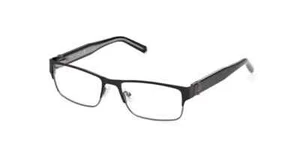 Guess GU50082 002 Black Square Metal Optical Eyeglasses Frame 54-17-145 - Picture 1 of 3