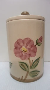 Franciscan Desert Rose Large Storage Jar Canister 8" Tall, Portugal, Lot C - Picture 1 of 8