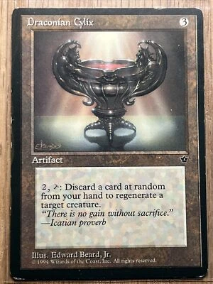 Draconian Cylix - MTG - Fallen Empires (FEM) - Image 1 of 2