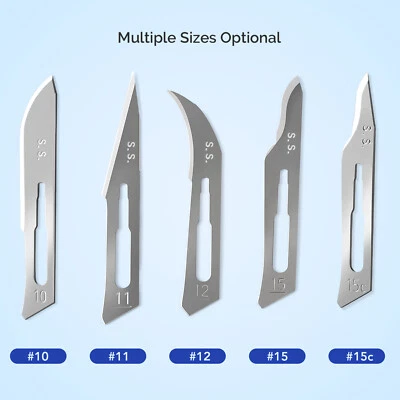 JMU Dental Sterile Scalpel Blades Surgical Dental ENT Instruments Hobby Crafts - Image 1 of 4