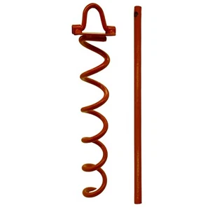 Vite per barca stretta a spirale ancoraggio a terra palo ormeggio piolo trampolino tenda barca - Foto 1 di 1