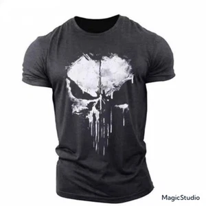 Schwarzes Punisher T-Shirt - Bild 1 von 1