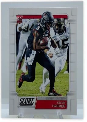 2019 Score dw Kelvin Harmon Rookie NC State Wolfpack #380 - Image 1 of 2