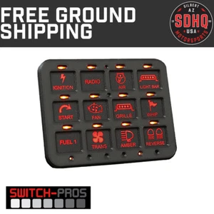 Switch Pros RCR-Force-12 | 12 Switch Power Panel System - Picture 1 of 10
