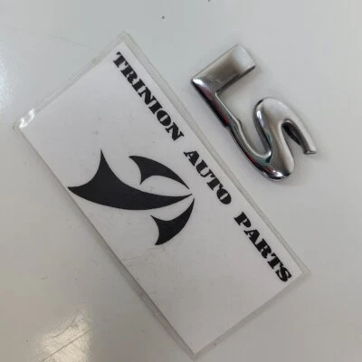 Chevrolet Cavalier LS 2001-2005 emblema trasero logotipo insignia letras LS solo OEM Foto 1 de 3