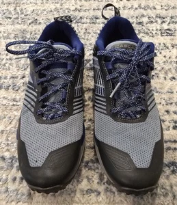 Brooks Cascadia 13 Para hombres Talla 9 (Mediano) Zapatillas de Trail Running Negro Azul Usadas en Excelente Condición - Imagen 1 de 9
