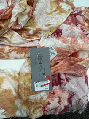 Bufanda combinada rosa Nordstrom Foto 1 de 4